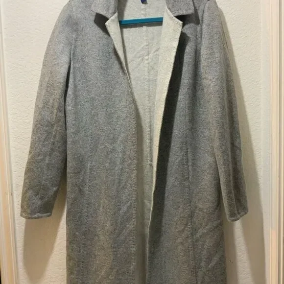 Ing Loro Piana & C.Italy 96 % Cashmere Women’s Custom Made Luxury Overcoat Sz 44